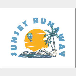 Sunset Runaway Posters and Art